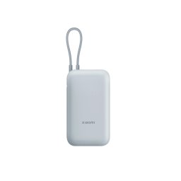 XIAOMI prenosivi punjač 10000mAh, 22.5W, USB Tip-C, integrisan kabl, plava