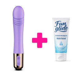 Vibrator sa pomeranjem Machaon i lubrikant ku176