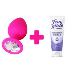 Srednji silikonski analni dildo ku204