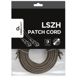 PP6A-LSZHCU-BK-30M Gembird Mrezni kabl, SFTP CAT.6A BAKARNI LSZH Patch cord 30m Black