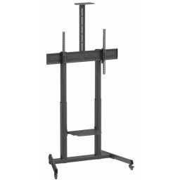 TVS-100T-03 Gembird Mobilni sto sa tockicima, tilt, 60-100, crne boje