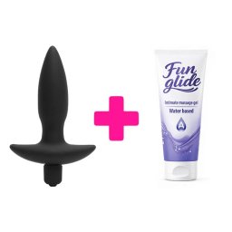 Silikonski analni vibrator S Vibrating Anal Plug i lubrikant KOMBINUJ I UŠTEDI 180