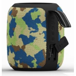 SPK-BT-LED-05-CM Gembird Portable Bluetooth RGB LED TWS speaker, 8W, BT, FM, USB, Handsfree, CAMO