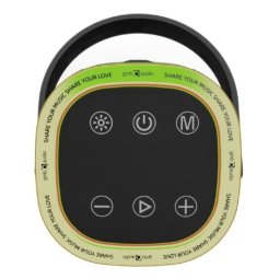SPK-BT-LED-06 Gembird Portable Bluetooth LED speaker, 10W, BT, FM, USB, Handsfree, Black
