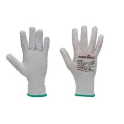 Portwest Rukavice antistatik a197 esd bez premaza, sive, vel.xl ( 64787 )