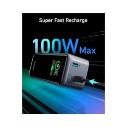 Anker Prime 20000mAh, 200W, Power Bank za laptop crni