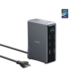 Anker Prime Docking Stanica 160W, 14u1, Dual Display, siva