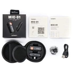 Hohem mic-01 (1tx+1rx for type c) black mikrofon ( 113-0021 )