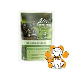 Carpathian Pet Food Kitten Chicken 80g, Vlažna Hrana Za Pravilan Rast Mačića