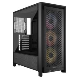 Corsair frame 4000d rs argb mid-tower/atx/kaljeno staklo/bez napajanja/crna kucište ( cc-9011296-ww )
