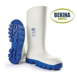 Bekina Čizma visoka steplitex thermoprotec s4,bela, vel.47 ( 61629 )