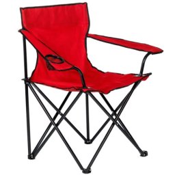 Kamp stolica 80x51x74cm crvena ( 62579 )
