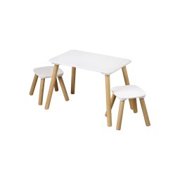 KESPER KSP17707 DEČIJI STO SA 2 STOLICE BELI