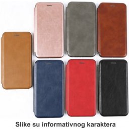 MCLF11-SAMSUNG S22 Ultra * Futrola Leather FLIP Black (249)