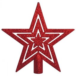 Vrh zvezda 18cm crvena ( 51-613000 )