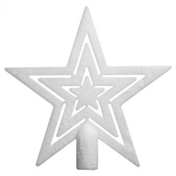 Vrh zvezda 18cm bela ( 51-610000 )