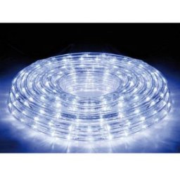 Plastično crevo s belim LED lampicama, dužine 50 m ( 52-240000 )
