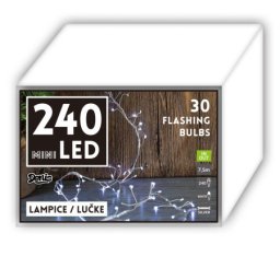 Mini LED lampice 240L, 30 flas ( 52-507000 )
