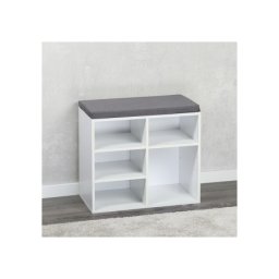 Kesper ksp15905 mini cipelarnik beli sa jastukom za sedenje 51.5 x 48 x 29,5 cm