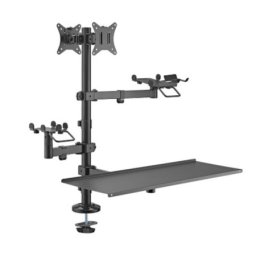Xstand NTPMM-02LD, 2x17-32/9 kg/Rotacija:180/Tilt: 90/VESA100x100/POS police 317431