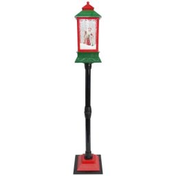 Božićni podni fenjer 148 cm, zeleno-crveni ( 41-883000 )