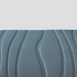 3D tapete - Soft roll talasi siva