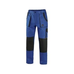 Canis Radne pantalone do struka luxy josef plavo-crne vel.60 ( 55139 )