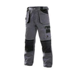 Canis Radne pantalone do struka orion teodor sivo-crne vel.56 ( 55310 )