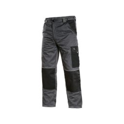 Canis Radne pantalone do struka phoenix cefeus sivo-crne, vel.56 ( 54483 )
