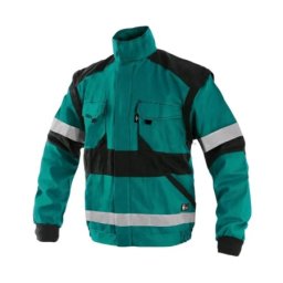 Canis Radna bluza luxy bright zeleno-crna vel.64 ( 67054 )