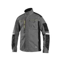 Canis Radna bluza stretch sivo-crna vel.50 ( 55265 )