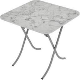 Alesta AL10034BM sto višenamenski sklopivi tekstura beli mermer 80X80CM