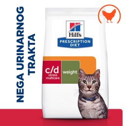 Hill’s Prescription Diet Cat C/D Multicare Stress + Metabolic 1,5kg