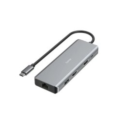 USB Hub 9 porta Hama/2 x HDMI/USB-A/USB-/ LAN/RJ-45