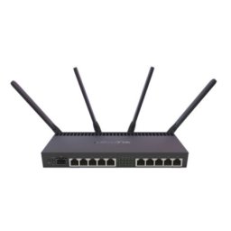 Mikrotik rb4011igs+5hacq2hnd-in, WiFi router, dual band 1733mb/s, 10x rj45 1000mb/s, 1x sfp+ ( mt123 )
