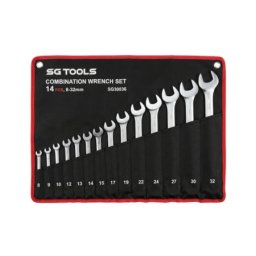 SG Tools SG30036 set kombinovanih ključeva 14 delova, 8-32mm ( SG30036 )