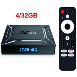 Gmb-x96 m200 4/32gb smart TV box s905x5m quad arm g310v2, 2x4k 2.4&5g, 1000m, bt, android 14