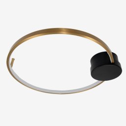 LED plafonska lampa staro zlato 400mm + crna 17W 3000K M10913-1 B