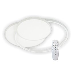 LED plafonjera bela 2x20W 180~260V 3CCT 3000/4000/6500K SMD sa daljinskim 2.4G M205468