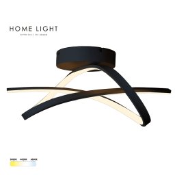 LED LUSTER 32W CCT SOLEA 91 CRNA BBLINK
