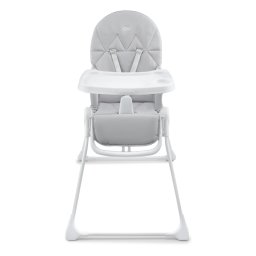 KINDERKRAFT STOLICA ZA HRANJENJE BINCI LIGHT GREY