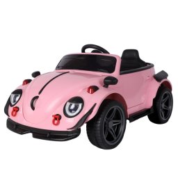 Thema Sport Retro Buba TS-022-2R PInk - Auto na baterije za decu sa daljinskim upravljačem