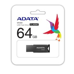 AData USB 64GB AUV250-64G-RBK 2.0 CRNI