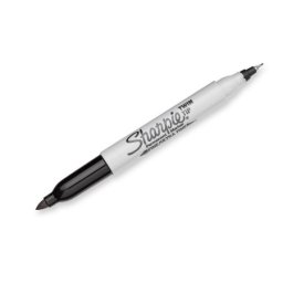 Sharpie permanentni marker twin tip crni ( S0811100 )