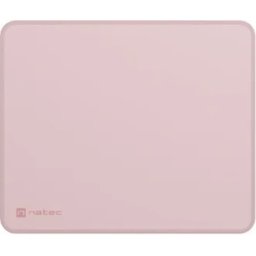 Natec colours Mouse Pad, 30 cm x 25 cm, Waterproof, Misty Rose ( NPO-2087 )
