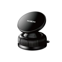 Drzac za mobilni telefon moxom mx-vs176 magnet i vakum crni ( D1079 )