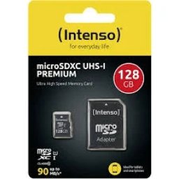 Intenso 128GB UHS-I Premium 3423491 + adapter Micro SDXC