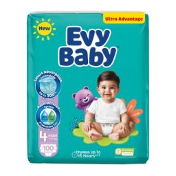 Evy baby pelene ultra maxi 4, 7-14kg, 100kom ( A106245 )