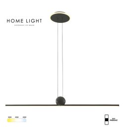 LED VISILICA 24W 3000K WW SOLEA 166 CRNA ZELENA BBLINK