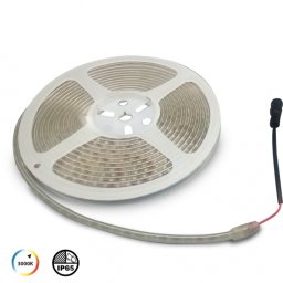 LED TRAKA VT-3528-120-3000K 12V IP65 (5met,8W/met,8mm) 212038